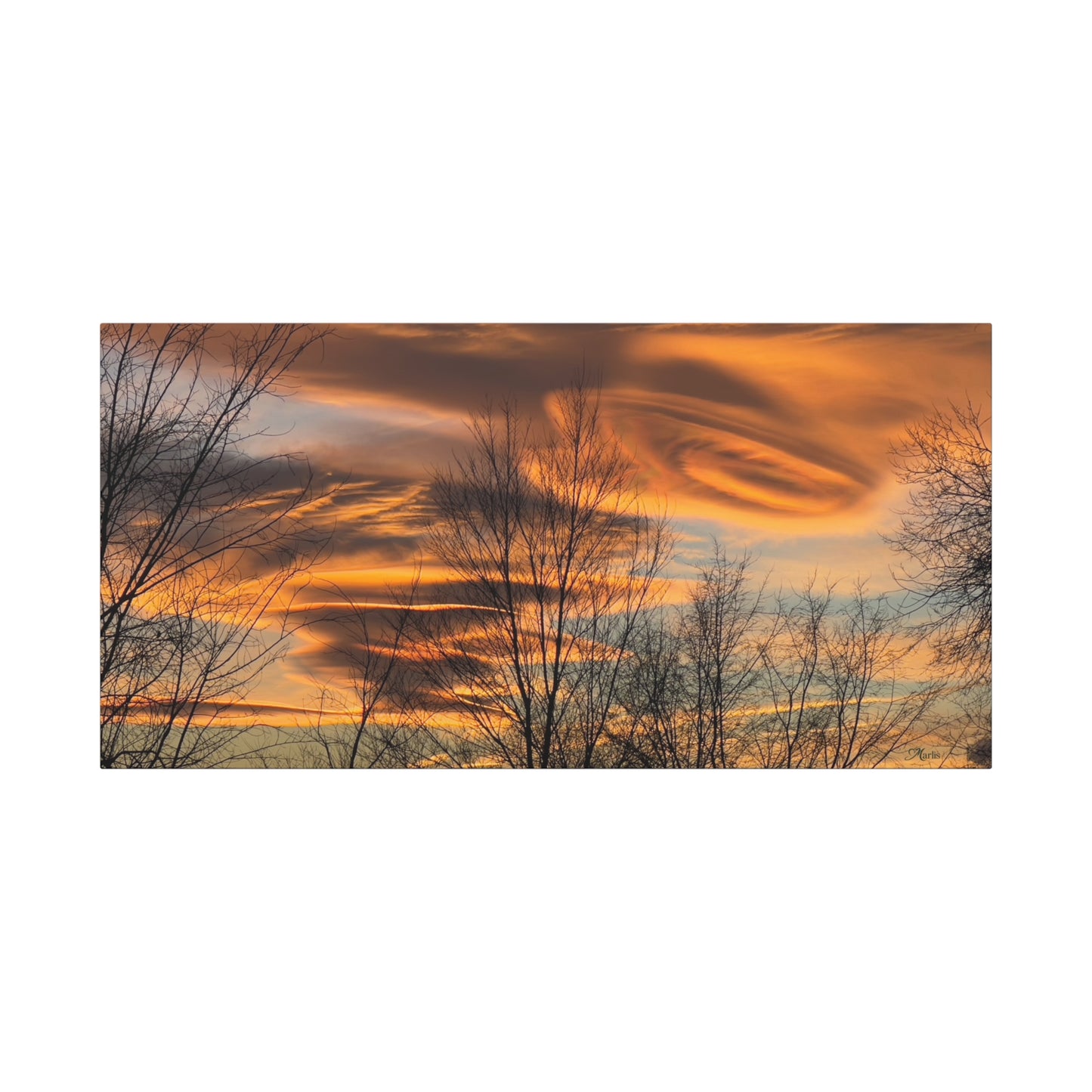 Quiet Inferno Malad City Idaho Canvas Wall Art