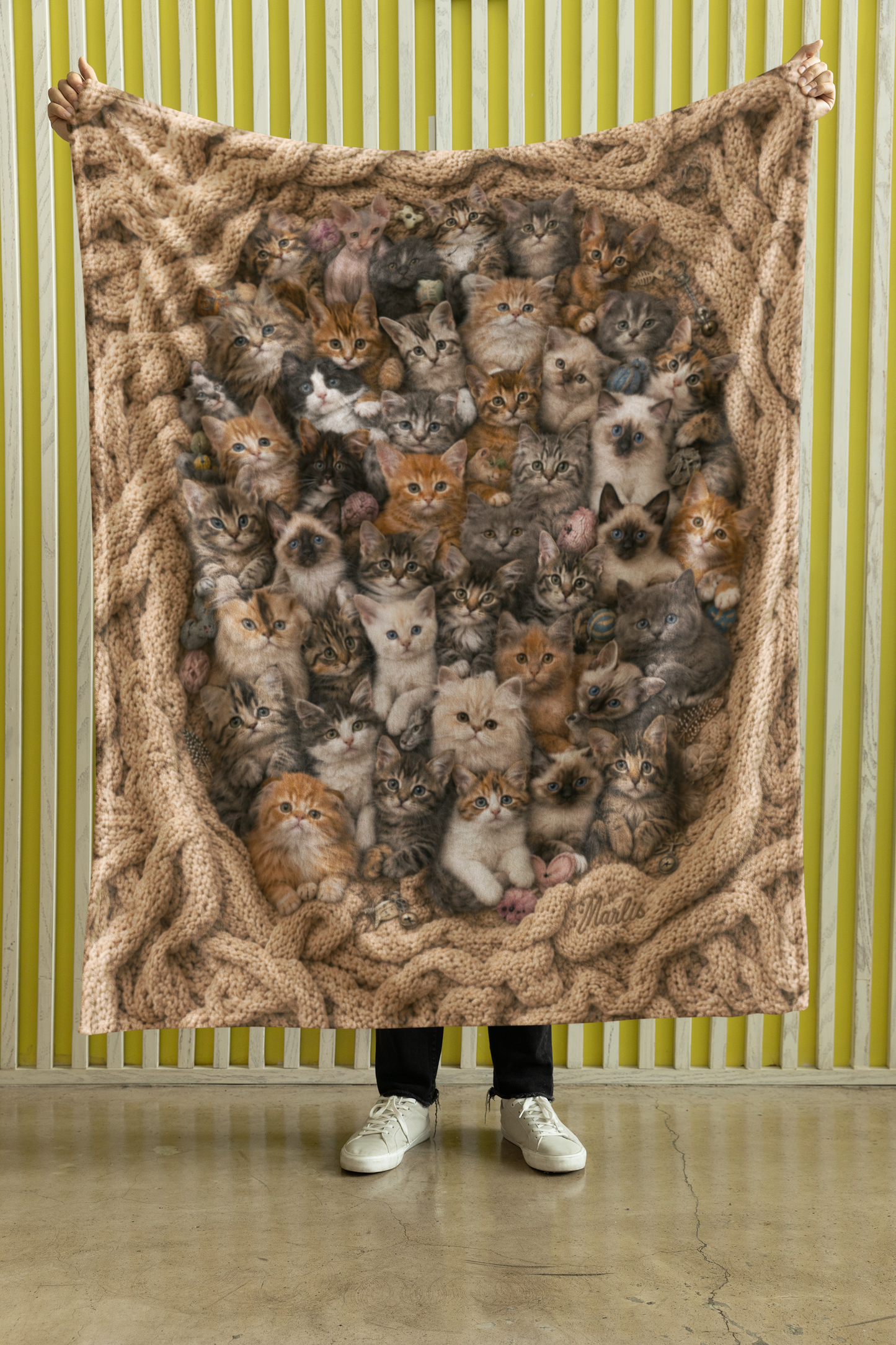 Kitten Cuddle  Nest — Immersive Seek-and-Find Blanket