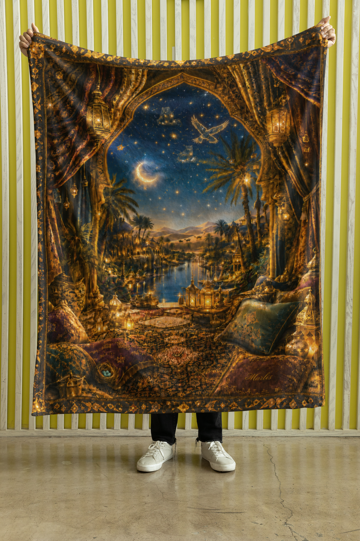 Mystic Nights Nest — Immersive Seek-and-Find Blanket