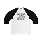 It's All About Me Shirt QR code Unisex 3\4 Sleeve Baseball Tee