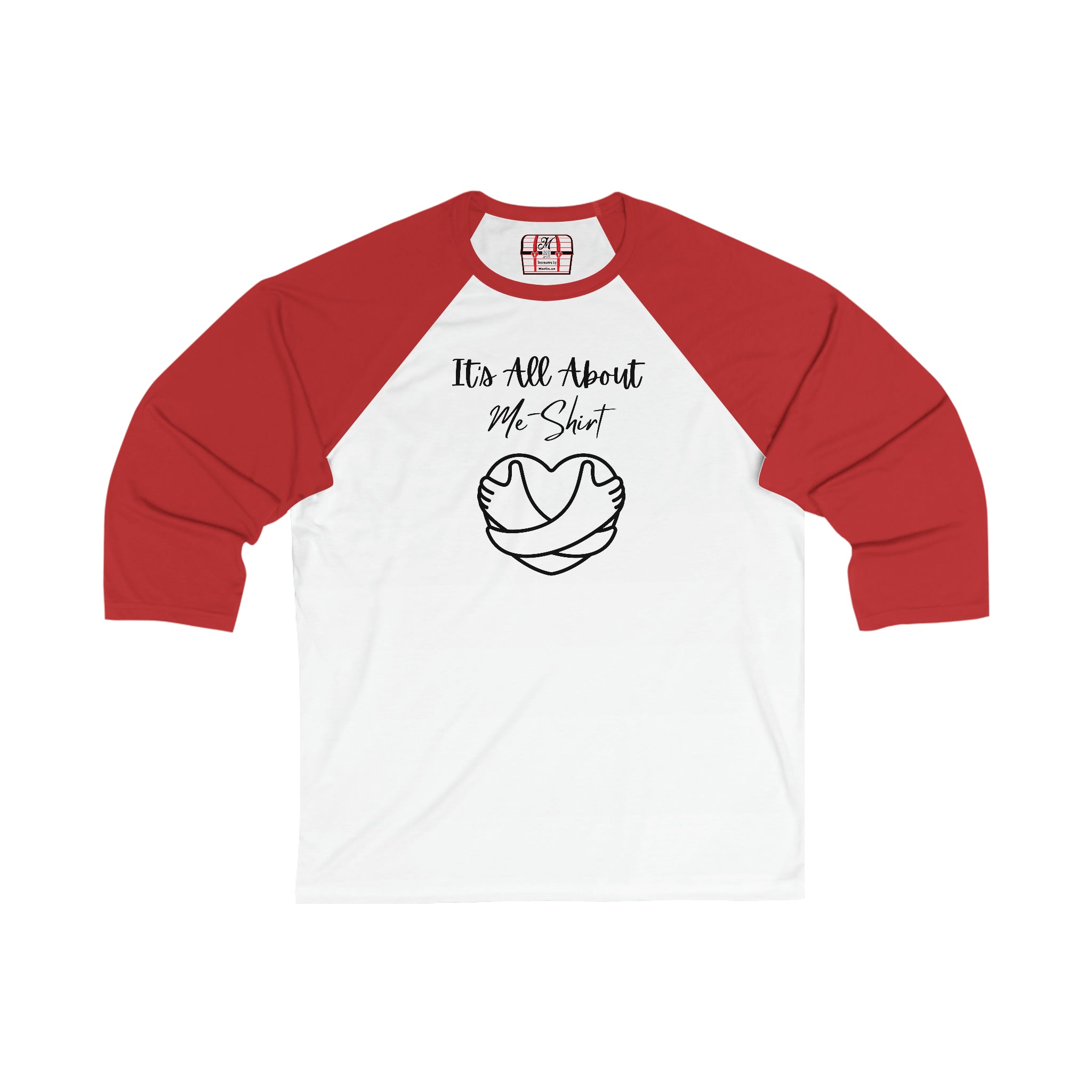 It's All About Me Shirt QR code Unisex 3\4 Sleeve Baseball Tee