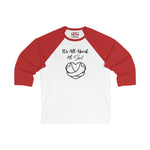 It's All About Me Shirt QR code Unisex 3\4 Sleeve Baseball Tee