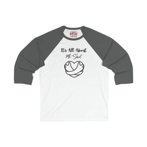It's All About Me Shirt QR code Unisex 3\4 Sleeve Baseball Tee
